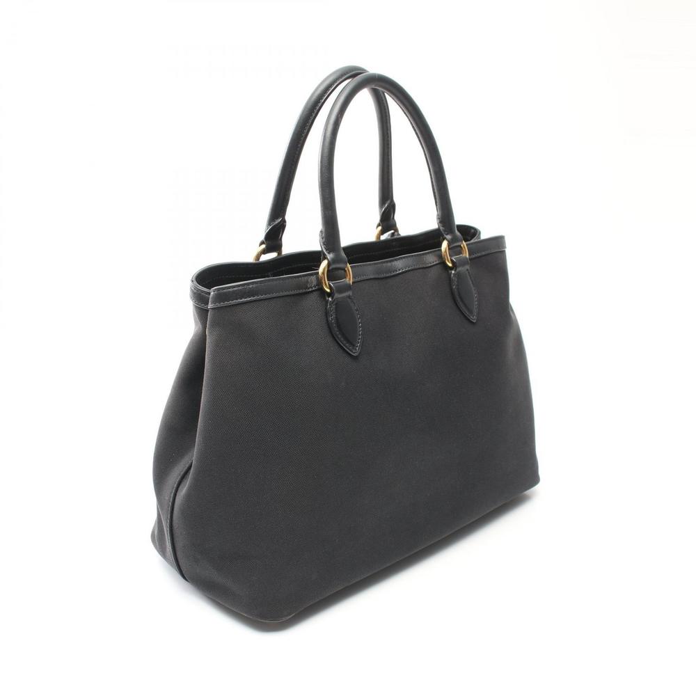 Prada Jacquard Black Handbag